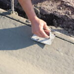 concrete curbing and drainage