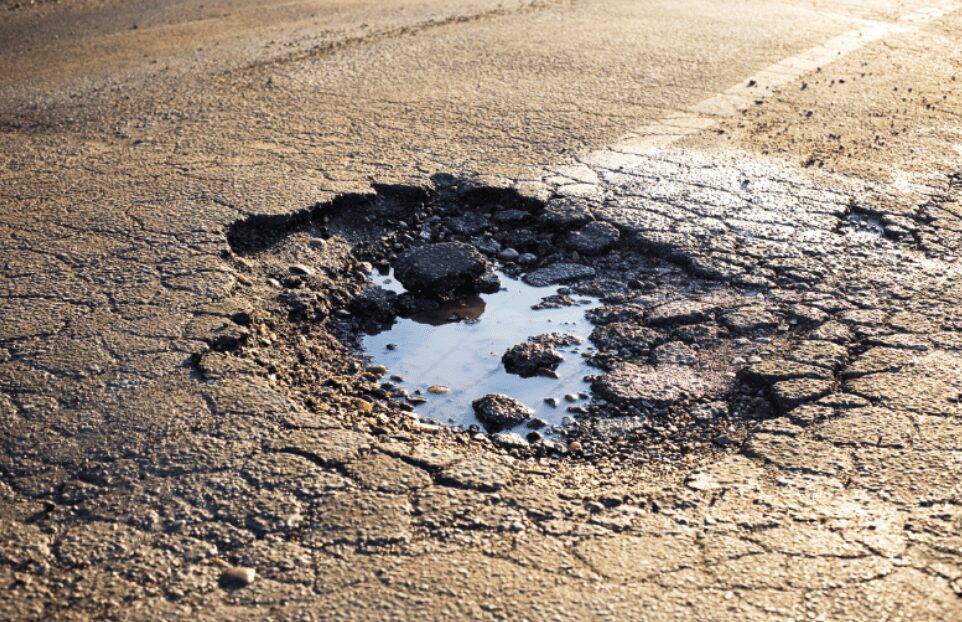 we specialize in Pothole repair at Libs Paving co as well as commercial paving services.